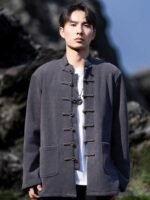 Men’s Tang Suits Jacket for Autumn and Winter - Image 2