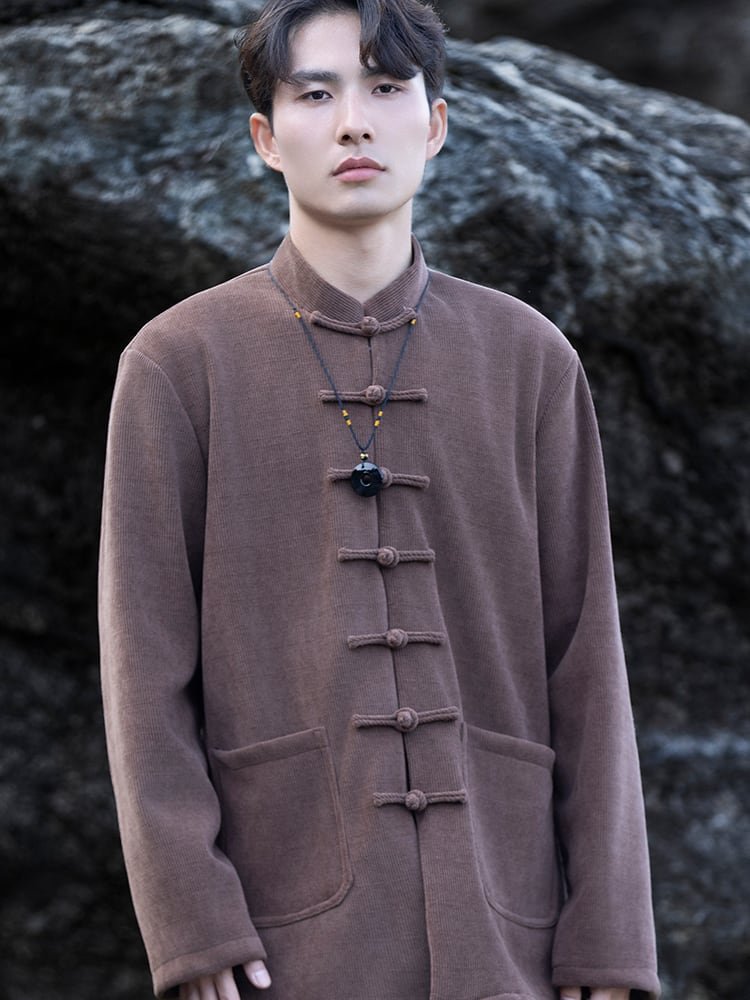 Mens Tang Suits Jacket for Autumn and Winter