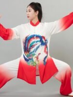 Men’s Wushu Uniform Linen Blend Martial Arts Outfit - Image 2