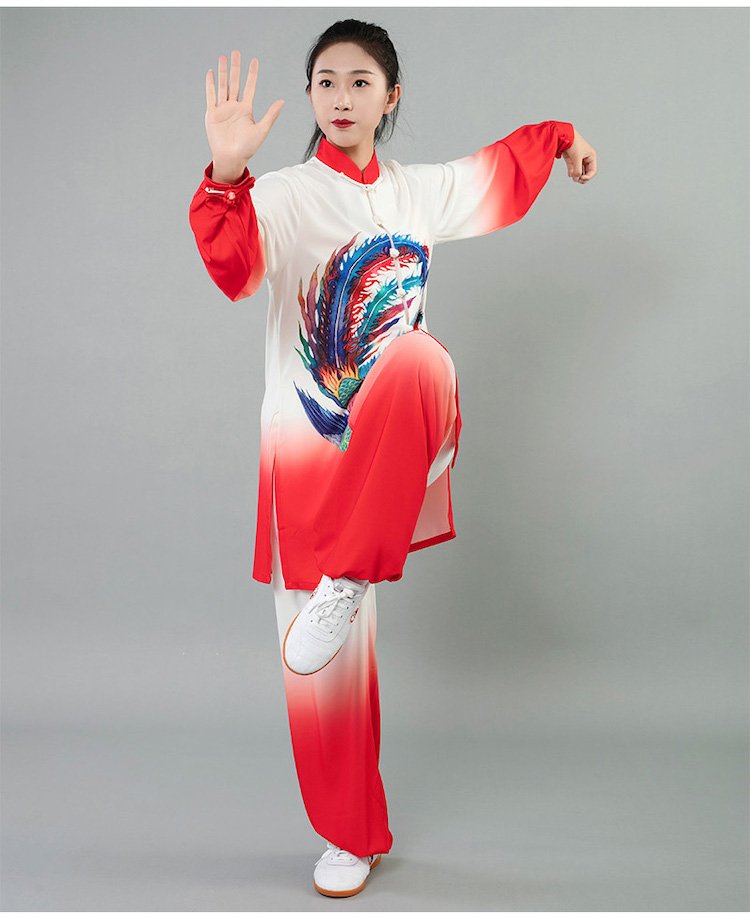 Men’s Wushu Uniform Linen Blend Martial Arts Outfit