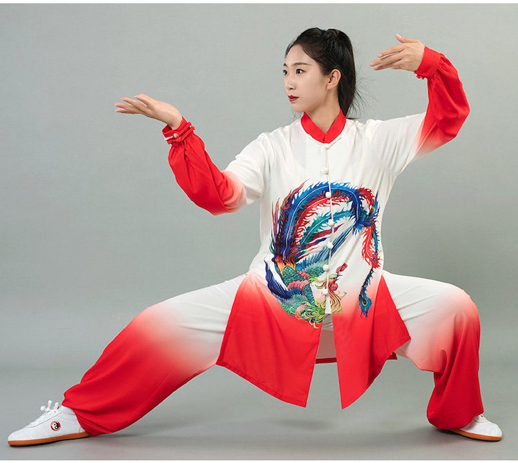 Men’s Wushu Uniform Linen Blend Martial Arts Outfit