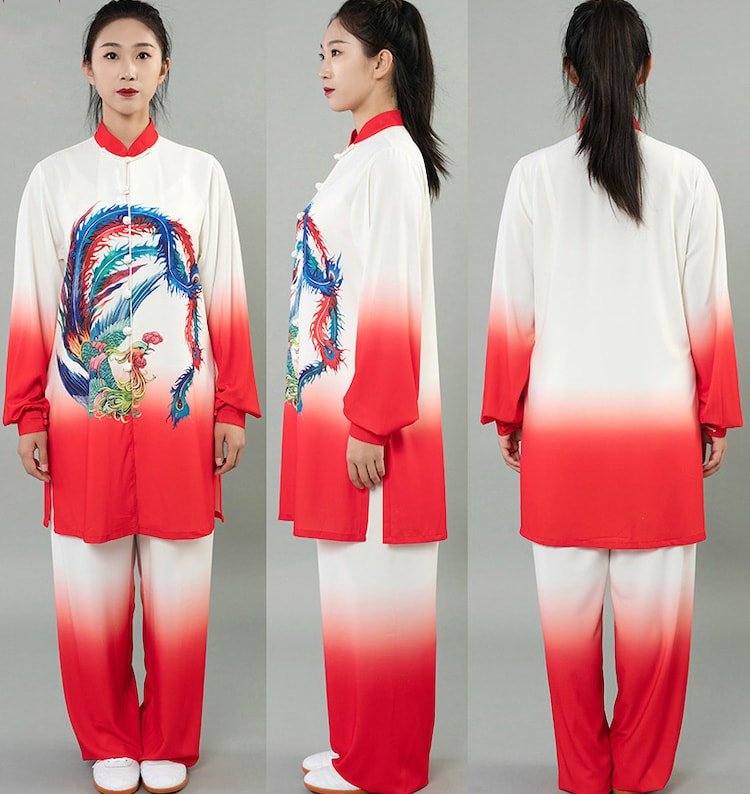 Men’s Wushu Uniform Linen Blend Martial Arts Outfit
