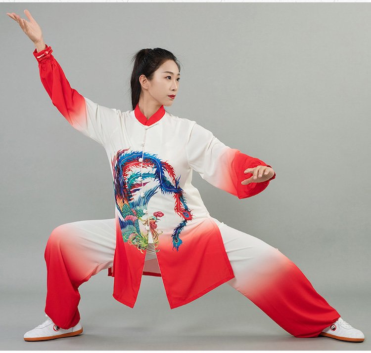 Men’s Wushu Uniform Linen Blend Martial Arts Outfit