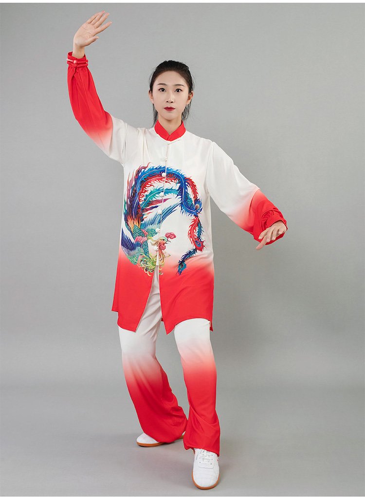 Men’s Wushu Uniform Linen Blend Martial Arts Outfit