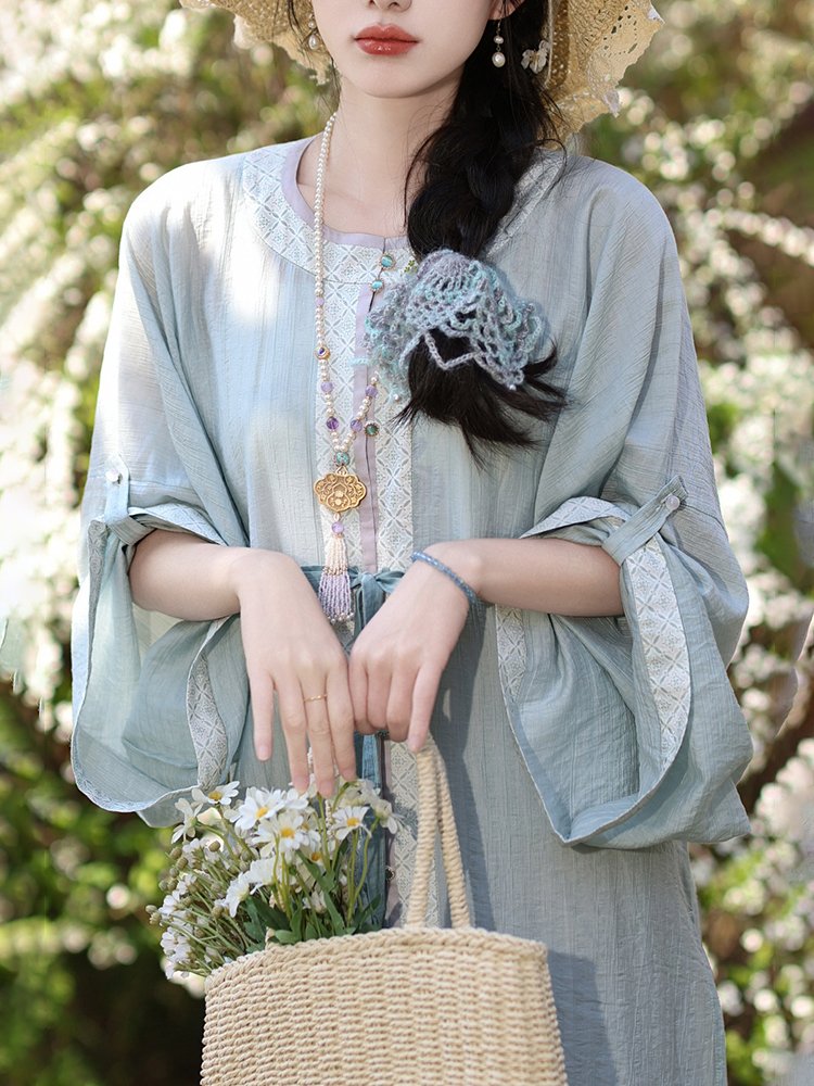Ming Dress Chinese Style Summer Hanfu Dress