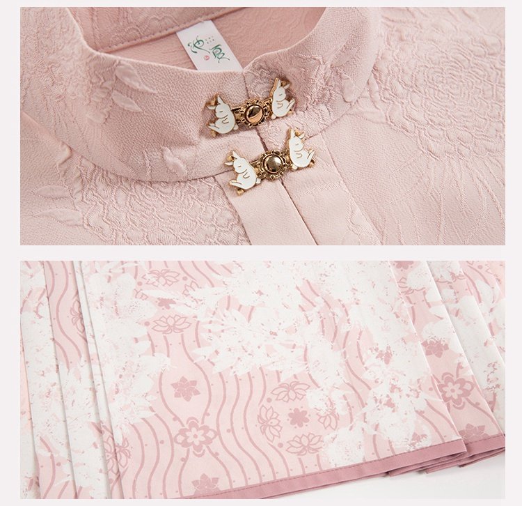 Ming Dynasty Clothing Fashion Hanfu Dress Women