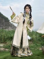 Ming Dynasty Clothing Female Embroidery Hanfu Winter - Image 4