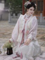 Ming Dynasty Hanfu Dress Women Autumn Winter - Image 5