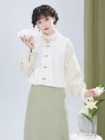 Ming Dynasty Improvement Hanfu For Winter Women