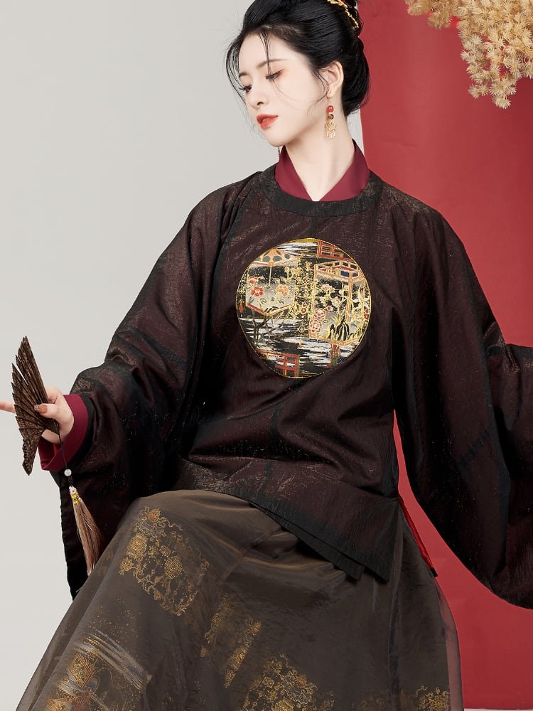 Ming Dynasty Outfit Chinese Hanfu Dress Women
