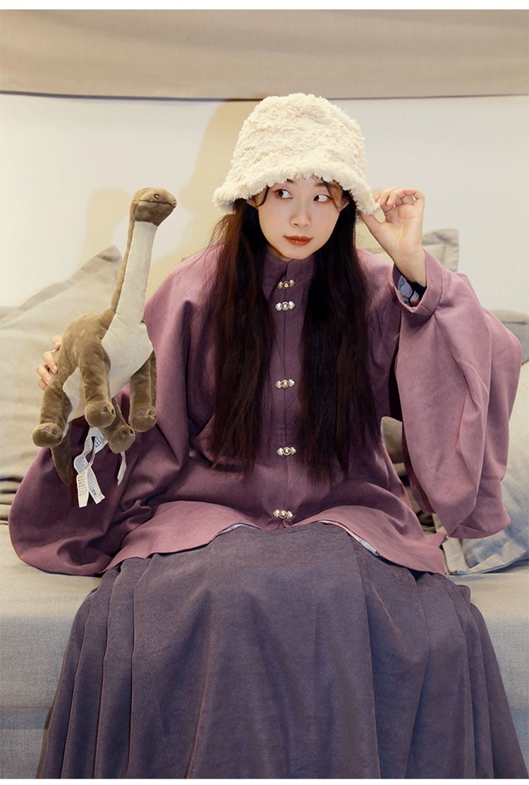 Ming Dynasty Pipa Sleeves Hanfu Dress For Sale