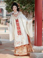 Ming Dynasty Traditional Chinese Clothing Hanfu Suit Female - Image 3