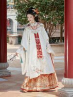 Ming Dynasty Traditional Chinese Clothing Hanfu Suit Female - Image 5