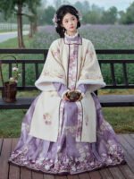 Ming Dynasty Women’s Clothing Winter Hanfu