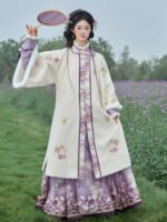 Ming Dynasty Women’s Clothing Winter Hanfu - Image 4
