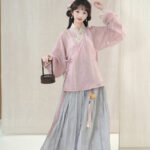 Ming Style Hanfu Pink Set Female