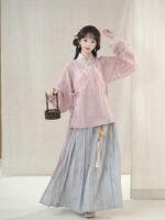 Ming Style Hanfu Pink Set Female