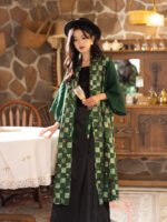 Ming Style Spring Hanfu Long Vest Set - Image 3