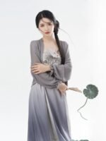 Modern Chinese Dress Embroidered Tang Style Hanfu - Image 2