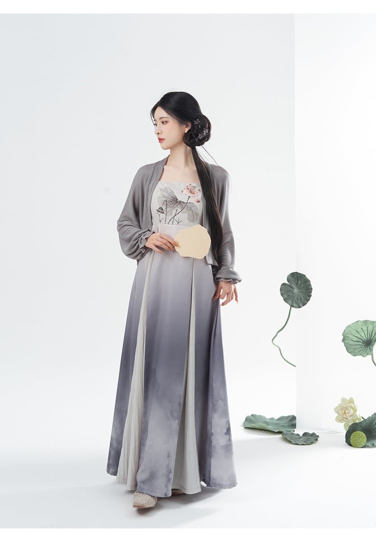 Modern Chinese Dress Embroidered Tang Style Hanfu