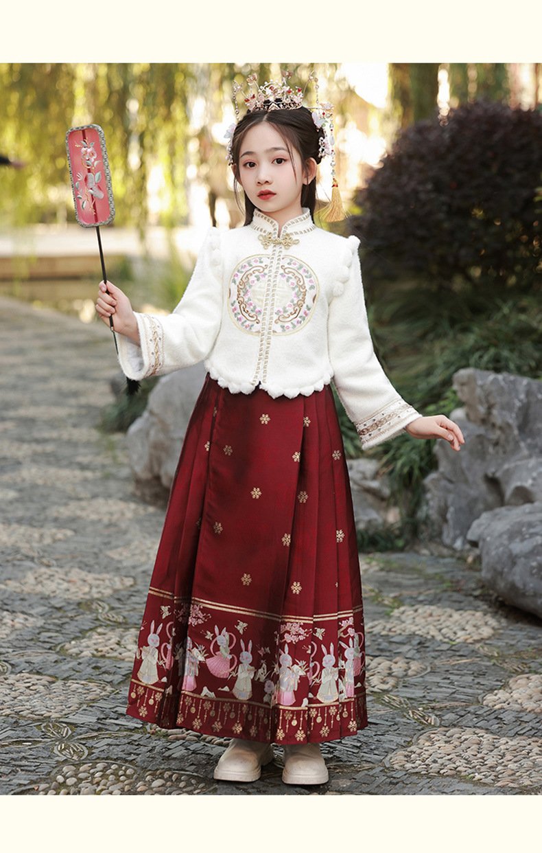 Modern Chinese New Year Dress Children's Hanfu