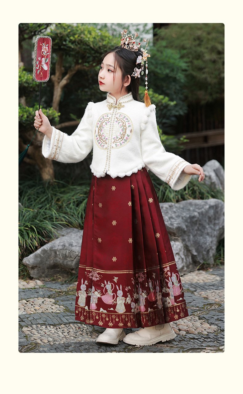 Modern Chinese New Year Dress Children's Hanfu