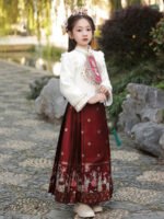 Modern Chinese New Year Dress Children’s Hanfu - Image 3