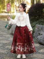 Modern Chinese New Year Dress Children’s Hanfu - Image 4