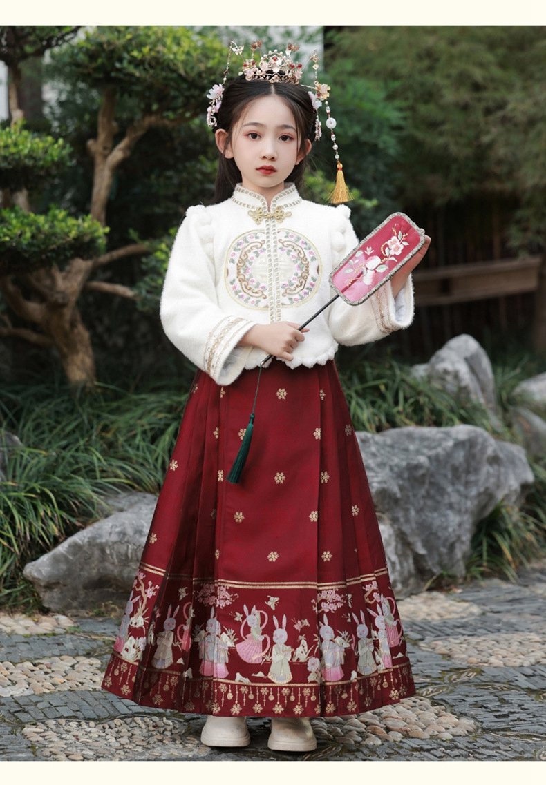 Modern Chinese New Year Dress Children's Hanfu