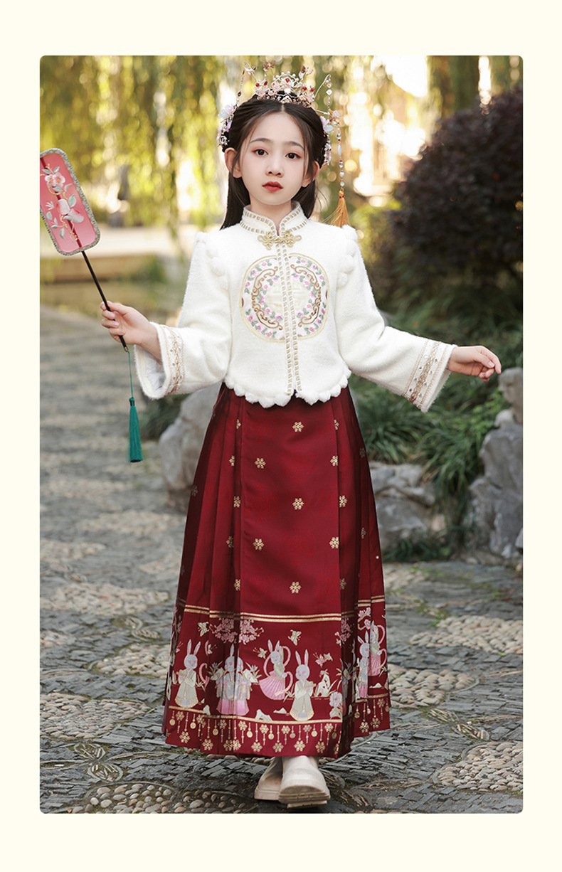 Modern Chinese New Year Dress Children's Hanfu