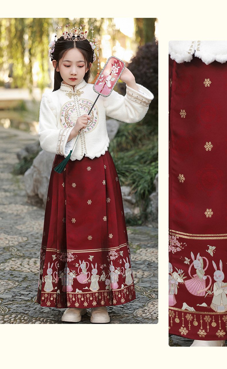Modern Chinese New Year Dress Children's Hanfu