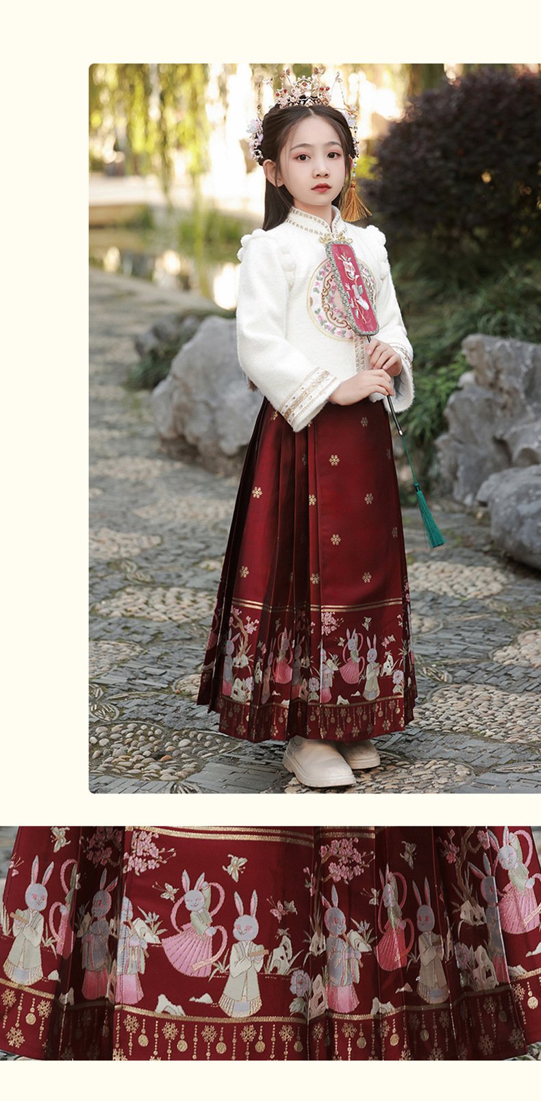 Modern Chinese New Year Dress Children's Hanfu