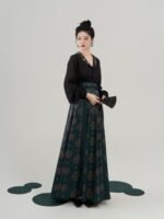 Modern Chinese Style Dress Tang Dynasty Fashion Hanfu - Image 3