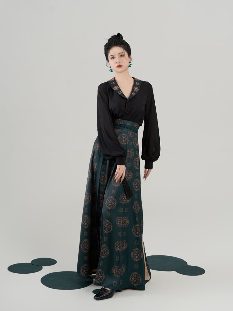 Modern Chinese Style Dress Tang Dynasty Fashion Hanfu