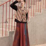 Modern Clothing Tang Style Improved Hanfu Set