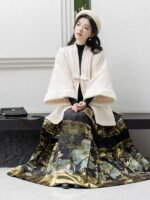 Modern Hanfu Jacket Ming Dynasty Winter Hanfu Dress - Image 4