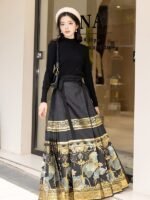 Modern Hanfu Jacket Ming Dynasty Winter Hanfu Dress - Image 5
