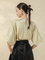 Modern Hanfu Top Women’s Embroidered T-shirt - Image 3