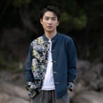 Modern Tang Suit Loose Printed Coat Men - Image 3