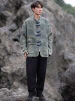 Modern Zhongshan Suit Jacket Men’s Coat - Image 2