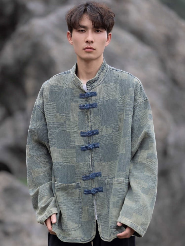 Modern Zhongshan Suit Jacket Men's Coat