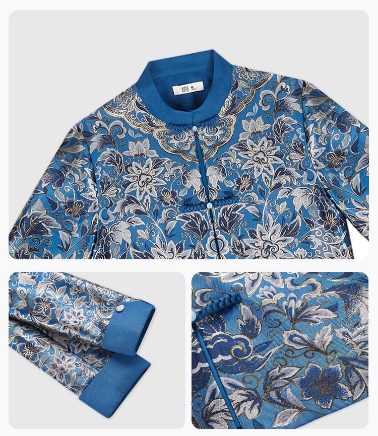 National Style Chinese Dress Ladies with Short Jacket