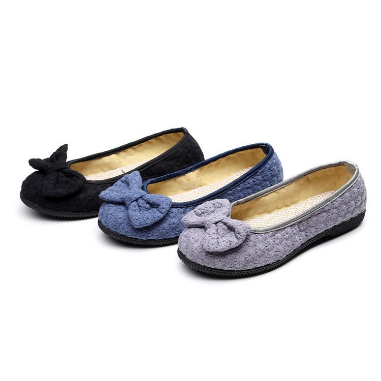 National Style Dance Shoes For Women Soft Flat Shoes