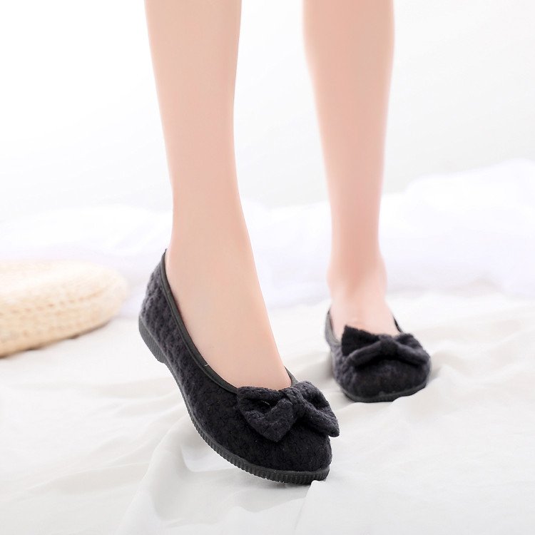 National Style Dance Shoes For Women Soft Flat Shoes