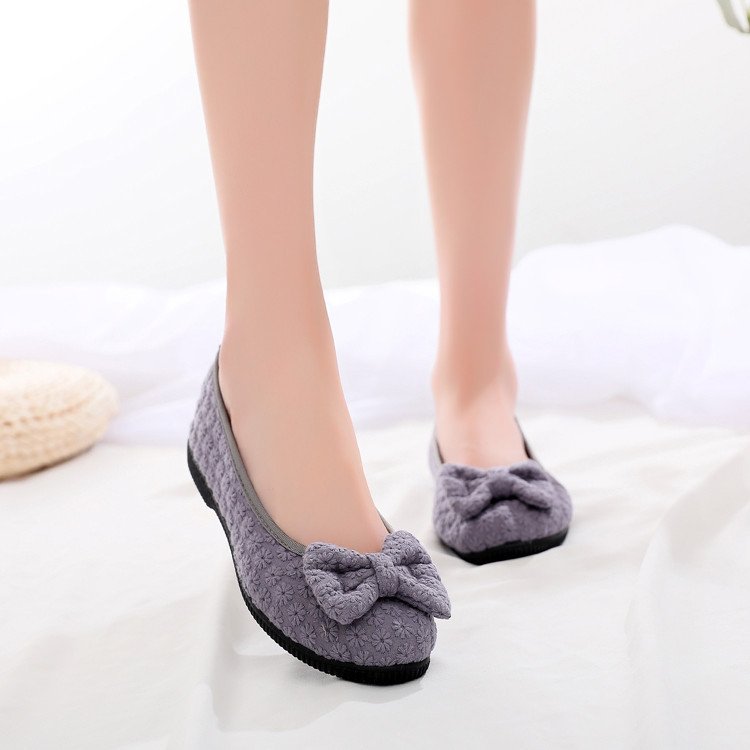 National Style Dance Shoes For Women Soft Flat Shoes