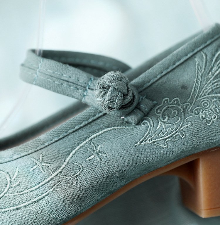 National Style Embroidered Shoes Hanfu Cheongsam Dajly
