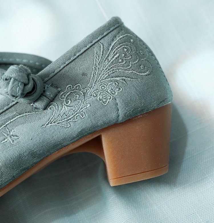 National Style Embroidered Shoes Hanfu Cheongsam Dajly