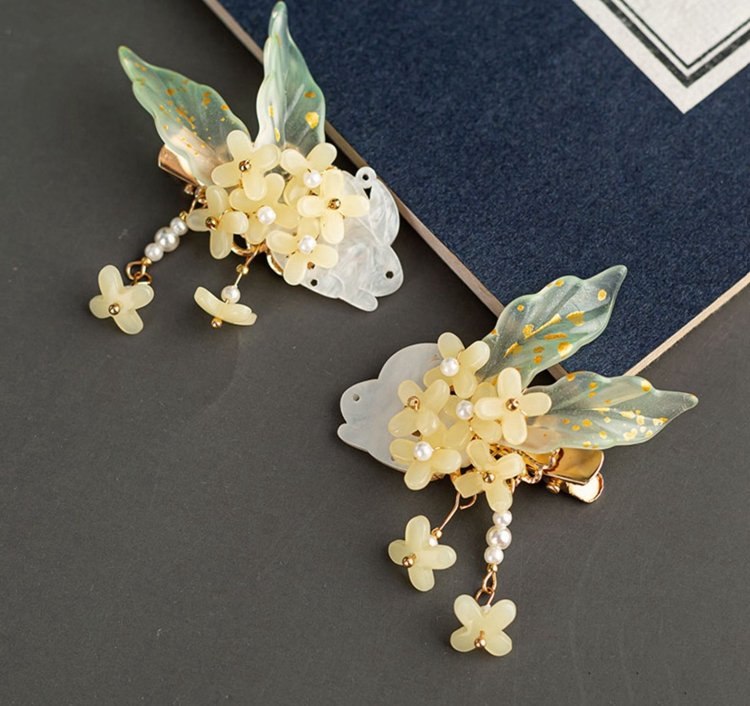 Osmanthus Ancient Hanfu Headdress For Women