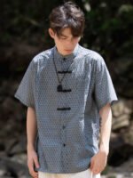 Oversized Linen Shirt Chinese Men’s Retro Tang Suit Top - Image 4