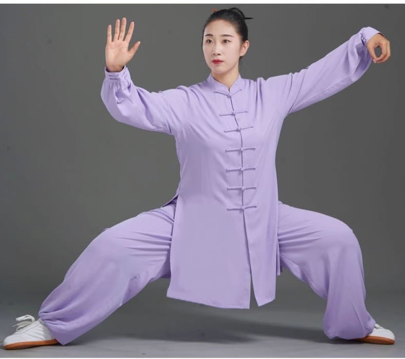 Pearl Silk Tai Chi Uniform Kung Fu Clothes Men Women